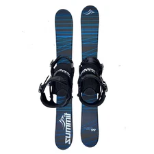Summit Carbon Pro 99cm  Skiboards Snowblades + Technine Snowboard Bindings/Riser