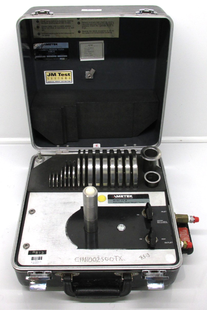 Ametek PK2-654WC-SS Pneumatic Pressure Tester, RDEQ.