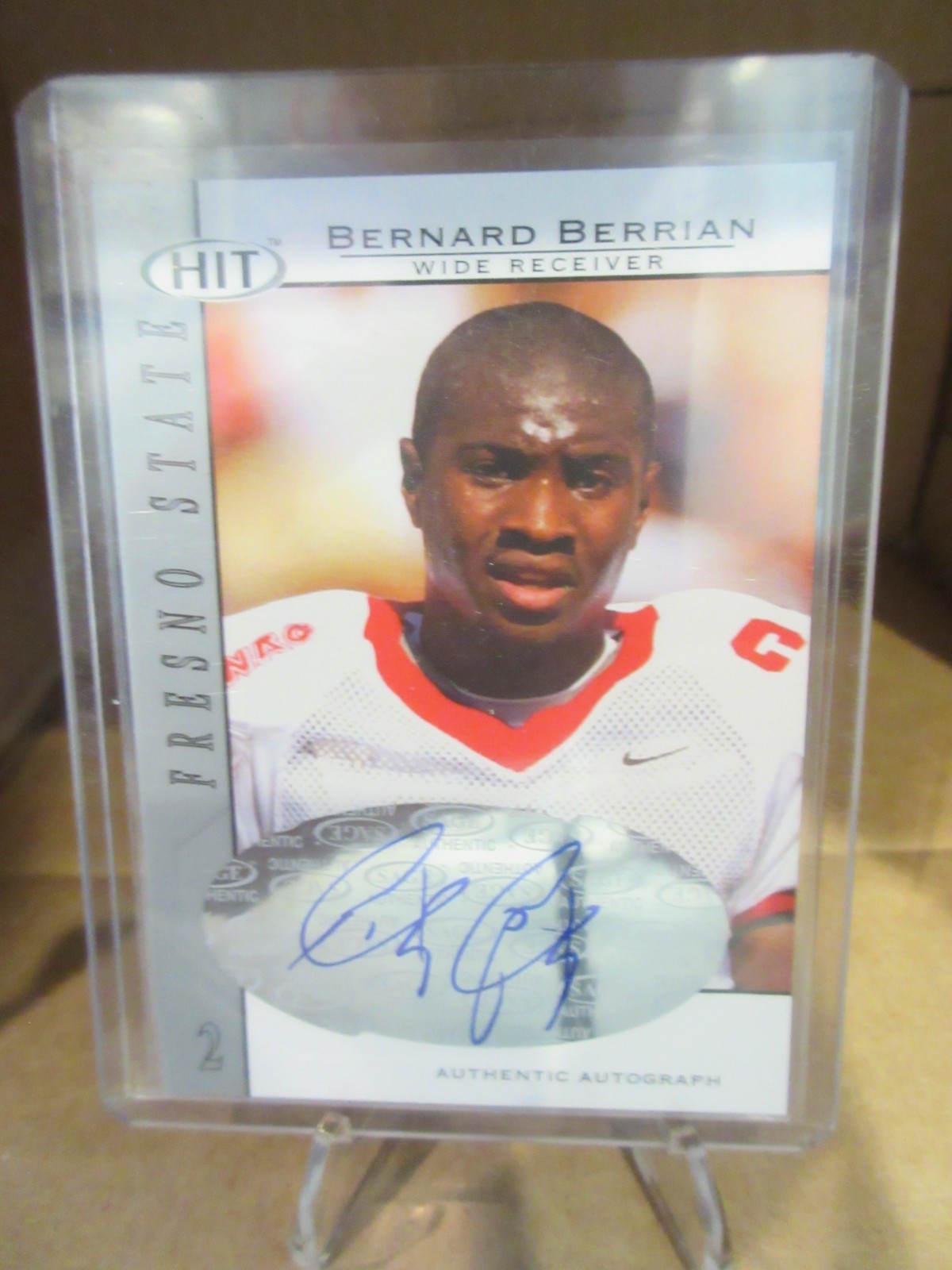 Bernard Berrian SA-GE Hit Autographs #A2 Base