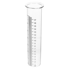 Rain Gauge Test Tube Measure Garden Measuring Outdoor Replacement