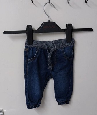 F&F Skinny Denim Jeans Hose 3 Monate Baby Jungen blau Gummibund