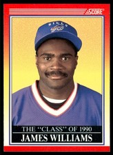 James Williams C90 1990 Score #613 Buffalo Bills 33265 Football Card