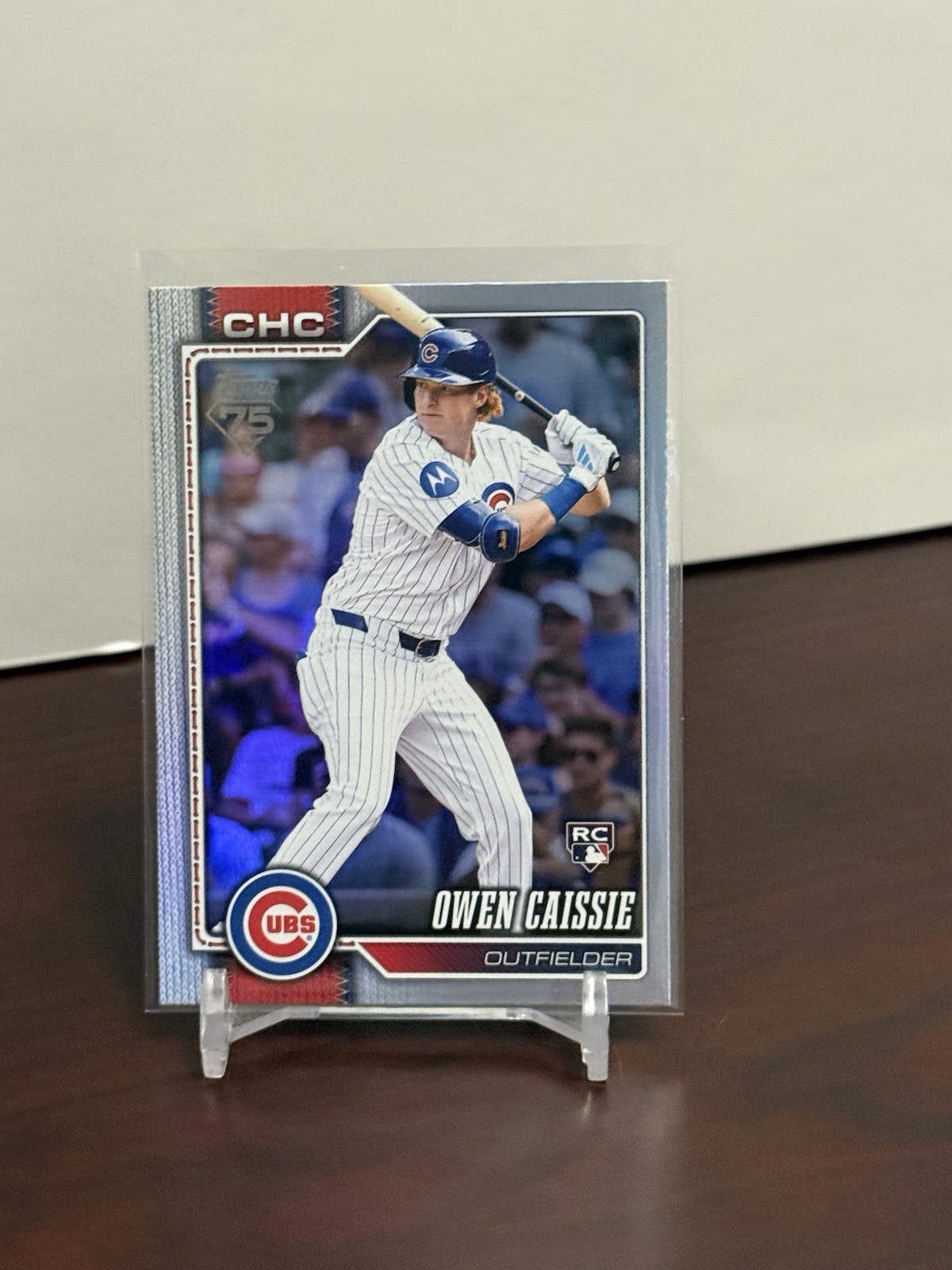 Owen Caissie 2026 Topps Rainbow Foil RC #233 Cubs
