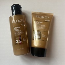 Redken All Soft Shampoo Conditioner Travel Trial Gym Set
