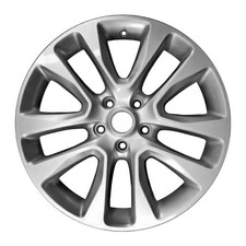 Refurbished Painted Light Silver Metallic Aluminum Wheel 20 X 8 5xl06trmaa