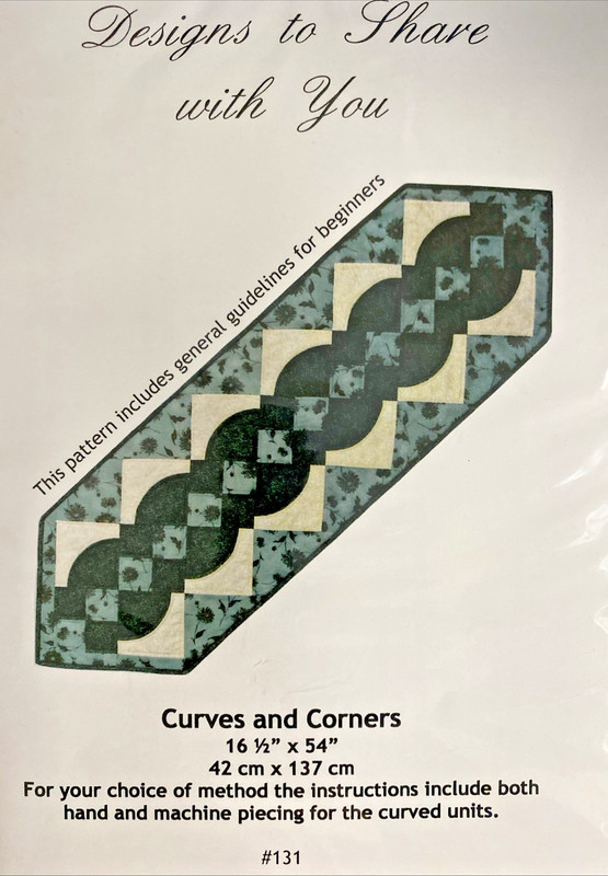 Curves & Corners Pattern by Ursula Riegel #131 Designs to Share with You