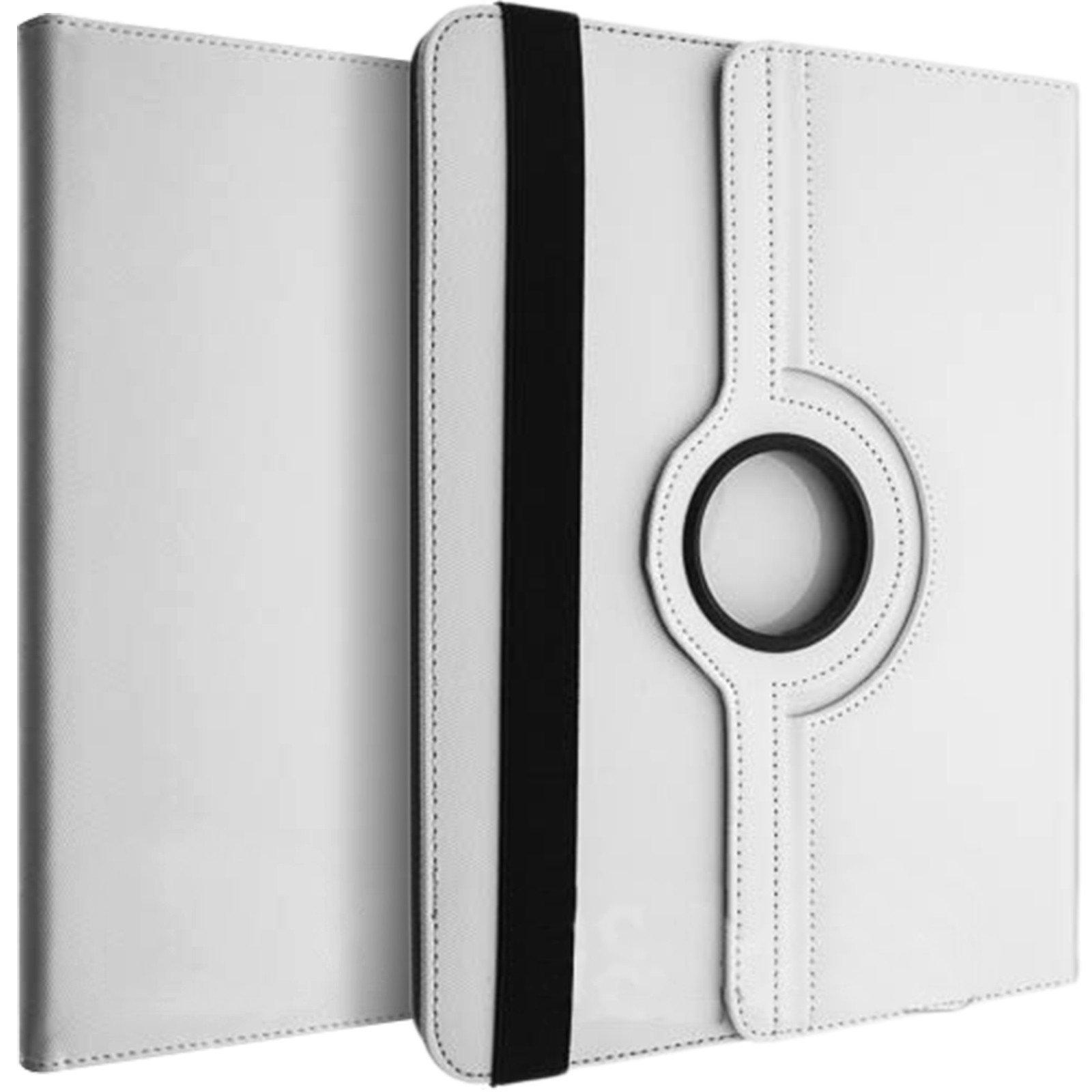 Housse tablette 10 pouces noire rotative et étui support First