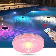 Solar schwimmende Poolleuchte schwimmende Teichleuchte für Brunnen Gehweg Hof