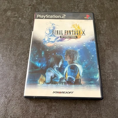 USED Final Fantasy X International PS2 Japanese version English Compatible - Image 1 of 4