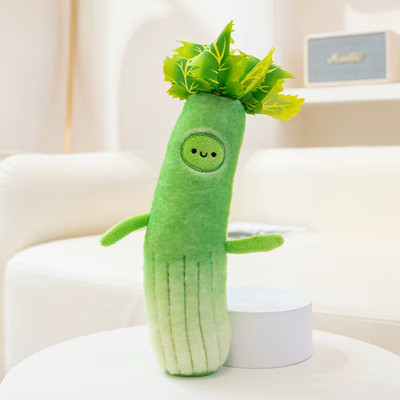 H Vegetable Plush Toy Collection Carrot Pumpkin Broccoli Mushroom Stuffed Animal Decor