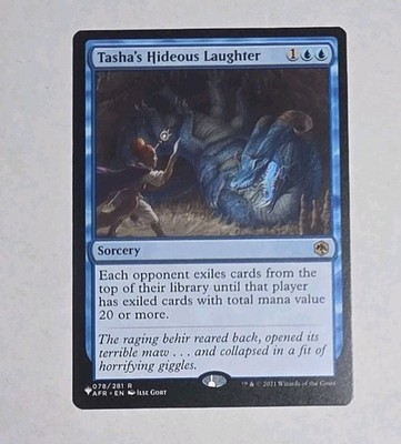Tasha's Hideous Laughter - Adventures in the Forgotten Realms (MTG Card) LP
