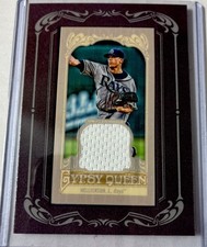 2012 Topps Gypsy Queen - Framed Mini Relic Jeremy Hellickson #GQMR-JH Mem