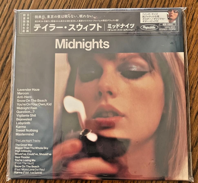 Taylor Swift Midnights The Late Night Edition Japan Deluxe CD
