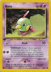 Natu 67/111 Neo Genesis 1st Edition Common