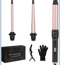 Interchangeable 3 Barrel Curling Iron Set - Perfect Curls for Any Hair Type