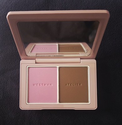 Westman Atelier Baby Cheeks + Face Trace Sculpting Powder Duo ~ TULLE / TRUFFLE