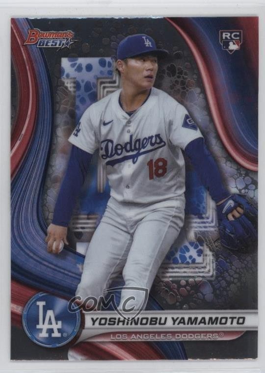 2024 Bowman's Best Yoshinobu Yamamoto #34 Rookie RC 1g1q