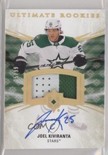 2020-21 Ultimate Collection Rookies 25/99 Tier 1 Joel Kiviranta Patch Auto 0i47