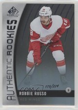 2017-18 SP Game Used Authentic Rookies Rainbow 175/224 Robbie Russo #178 9jn