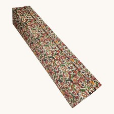 Vtg Drawer Lining Paper 6 Sheets 24x16 Paisley Floral Blue Pink Slightly Scented