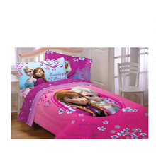 4 pc Disney Frozen Full Comforter, Shams  Bedskirt Set NIP Elsa