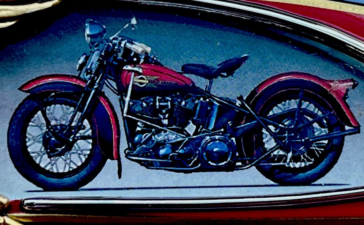Franklin Mint Harley Davidson Collector, Knife, Billy Bike Easy