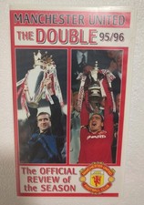 Manchester United 95-96 Season Review The Double VHS Video Tape Football Soccer