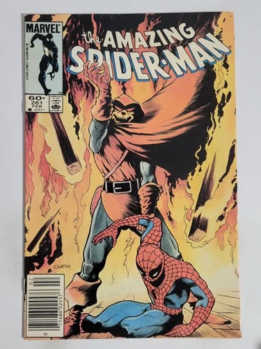 Amazing Spider-man #261 Marvel 1985 FN- 5.5 Charles Vess Hobgoblin cover art