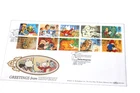 GB 1994 GREETINGS, BENHAM ILL FDC WITH GREETINGS FROM RUPERT  HANDSTAMP