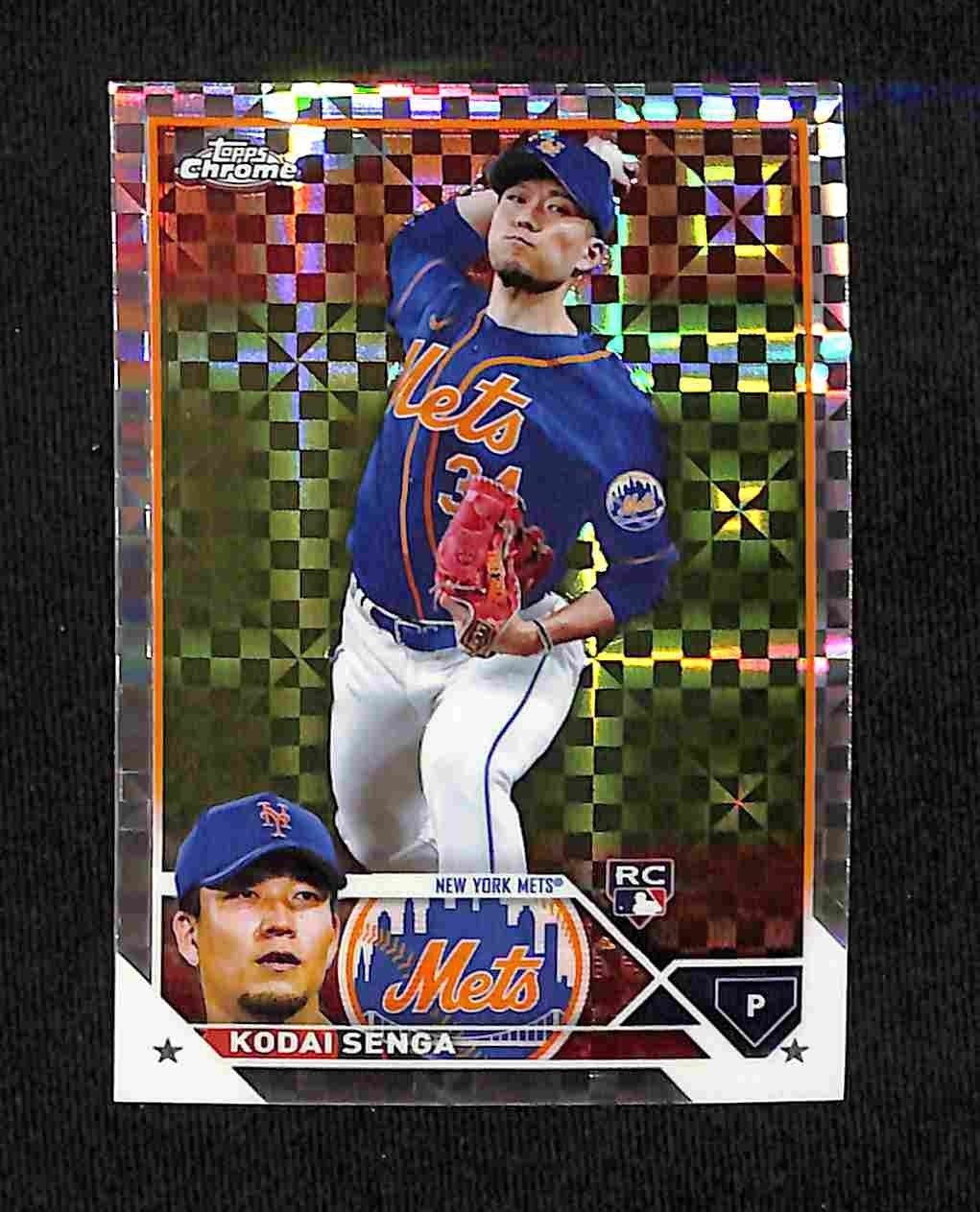 2023 Topps Chrome - Kodai Senga #217 X-Fractor (RC)