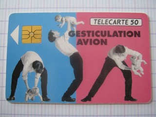 PRI Card. PUB. En583 AIRPLANE 2° MORENO variety not ref. LAQUEE No. B3111627B