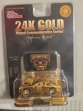  #50  Budweiser 24K Gold Plated Commemorative Racing Champions NASCAR Race 