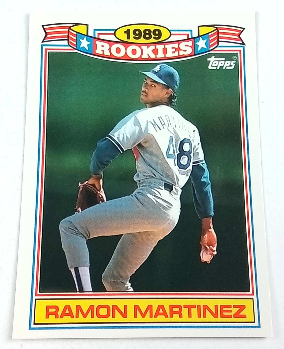 Ramon Martinez 20 Of 33 Rookies 1989 Topps Card 1990