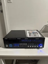 Pyle PT6060CHAE 6 Channel Hybrid 2000W Wireles Amplifier Receiver NO REMOTE 