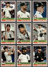 2025 Topps Heritage High Team Set Chicago White Sox (501-700) No SP's 