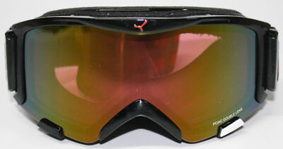 Cebe Kinder Skibrille Super Bionic Red Square/Rosa Flash Gold, S
