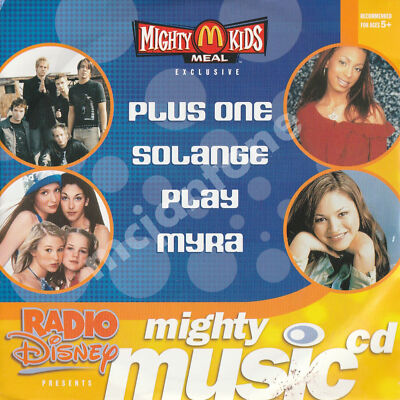 NEW McDonald's Mighty Kids Meal 2003 RADIO DISNEY MUSIC EP Audio
