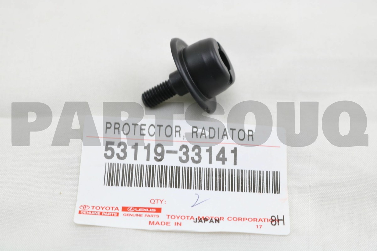 5311933141 Genuine Toyota PROTECTOR, RADIATOR GRILLE 53119-33141 