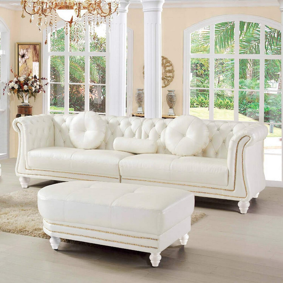 4PCS Solid Wood Furniture Legs White Finished Turned Wood Sofa Legs 3.