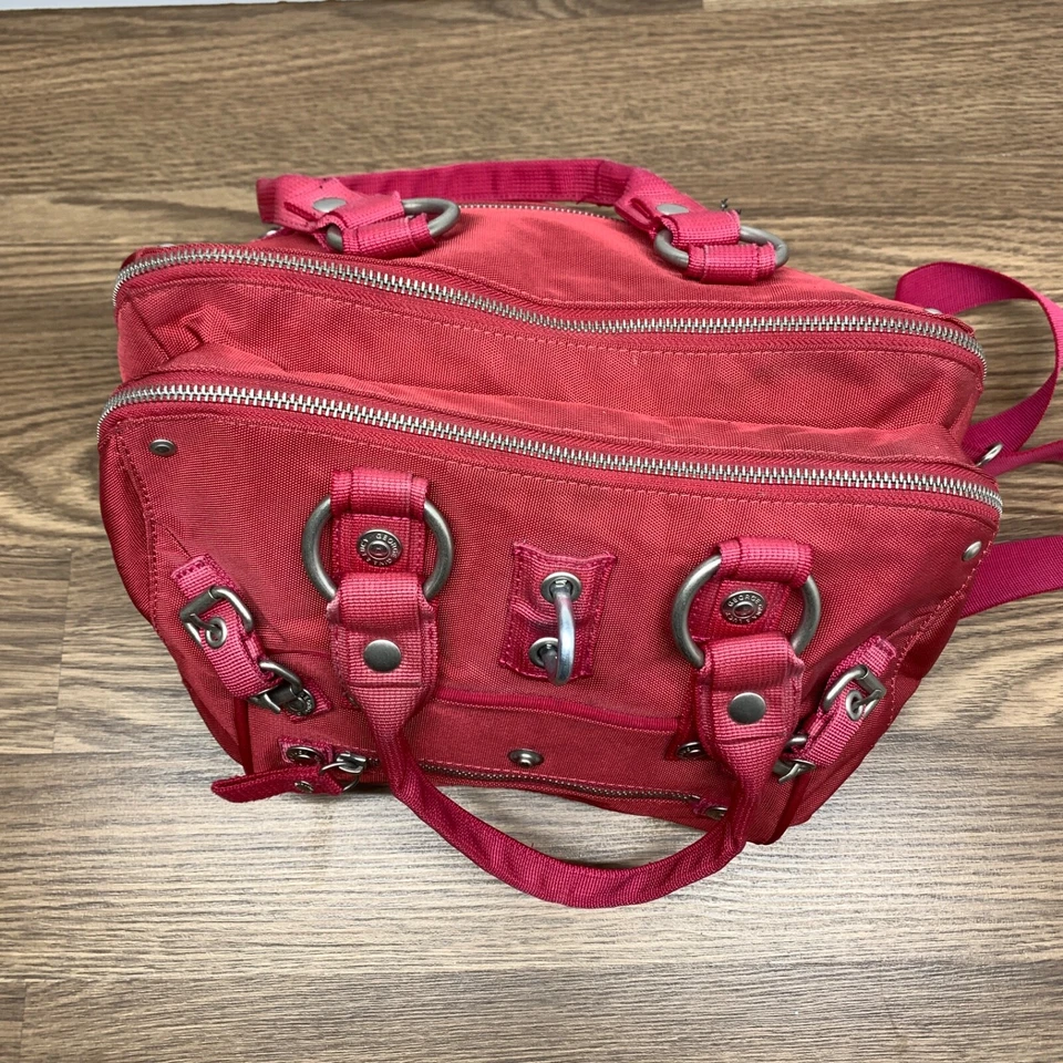 George Gina & Lucy Vintage Rosa Poliéster Nylon Cremallera Y2k Je Ny Sais Quoi Foto 4 de 4