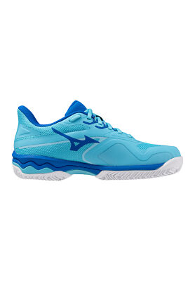 Mizuno WAVE EXCEED LIGHT 2 CC Tennisschuhe Damen Sandplatz 61GC232126 blau