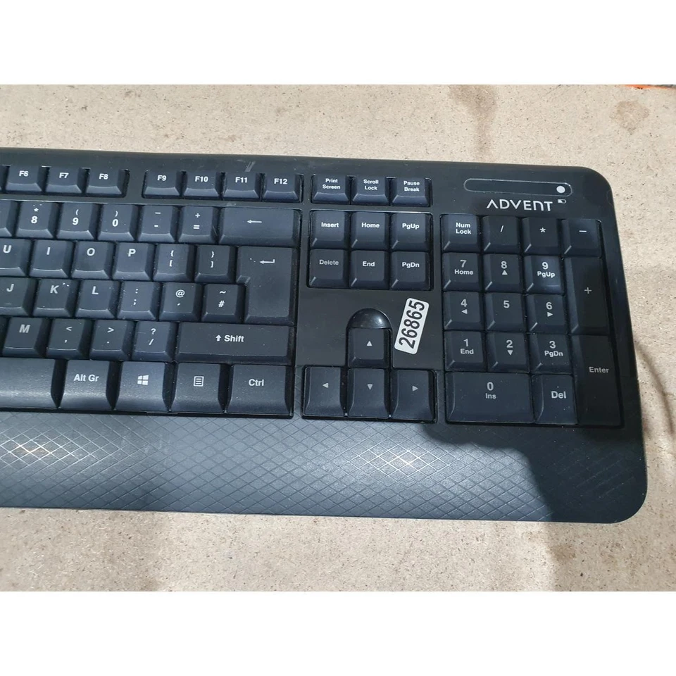 Advent ADESKWL19 Keyboard Only Black Wireless QWERTY (Standard) Compact for PC - Image 3 of 4
