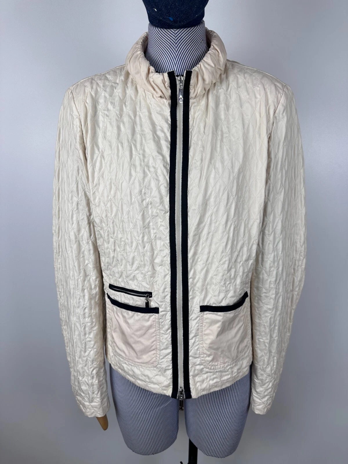 Giacca donna leggera trapuntata Moncler Viviane Gibbotto taglia 4