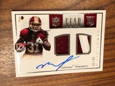 2015 National Treasures MATT JONES RC Rookie NFL Gear Dual Material Auto SP/99
