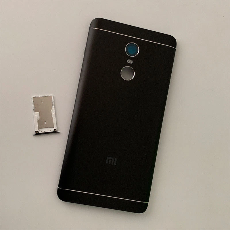 Funda Trasera Batería Original Original Carcasa Raer Para Xiaomi Redmi Note 4X Negra Foto 3 de 4