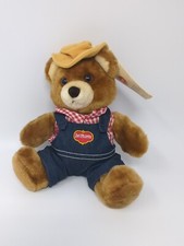 Vintage Dakin Del Monte Brawny Bear Plush Stuffed Animal