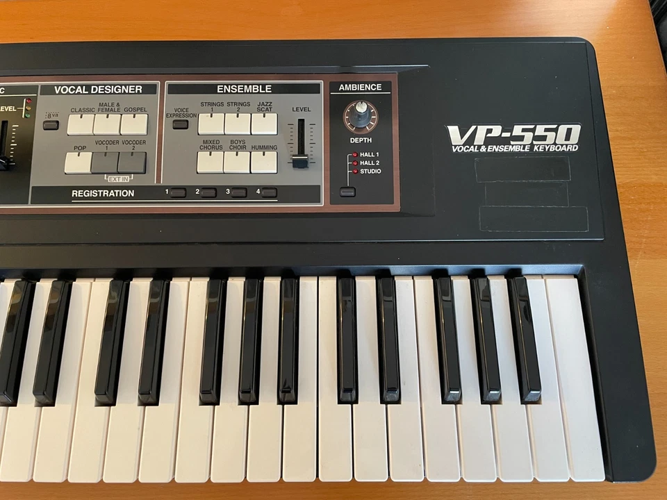 Roland VP-550 - Vocal Keyboard - Rare Vocoder Synth Synthesizer (No Jupiter 8 6) - Bild 4 von 4