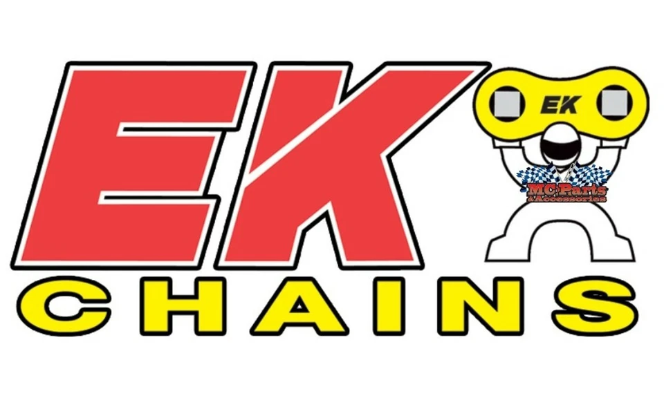 EK GOLD Chain 420SH-132 Made in JAPAN CR85 CRF150R KX60,65,80 KTM 60SX 65SX Z50 - Imagem 4 de 4