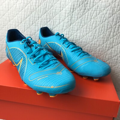 Nike Vapor 14 Academy FG MG Soccer Cleats Men's SZ 10.5 Chlorine