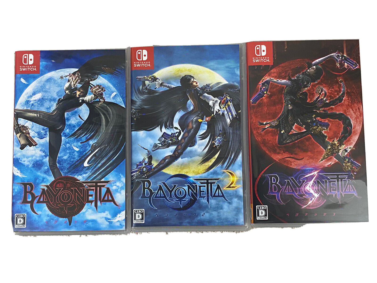 Bayonetta 1 2 3 Trilogy Bundle Nintendo Switch Used From Japan